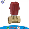 brass heating thermostatic valve for floor heating